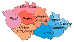 mapka členění ŘK církve na diecéze